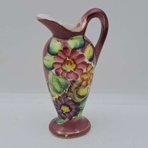 Vintage miniature Capri Fine Quality Hand Painted vase 105mm -Italy