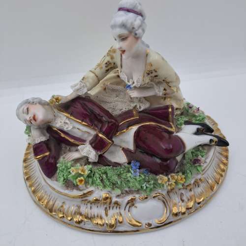 Vintage Fabris Italian Porcelain Figurine 100x130x118mm