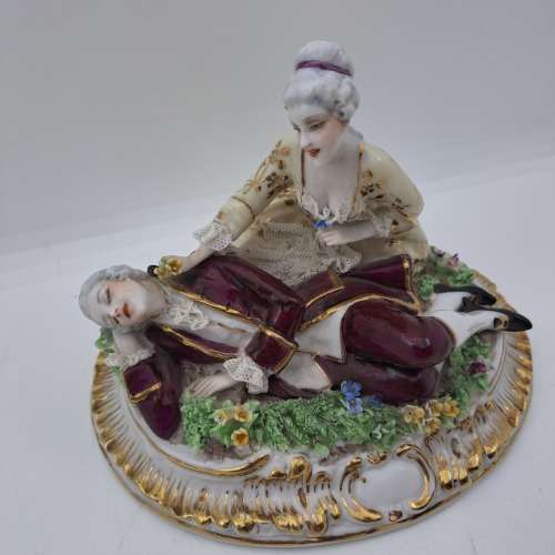 Vintage Fabris Italian Porcelain Figurine 100x130x118mm