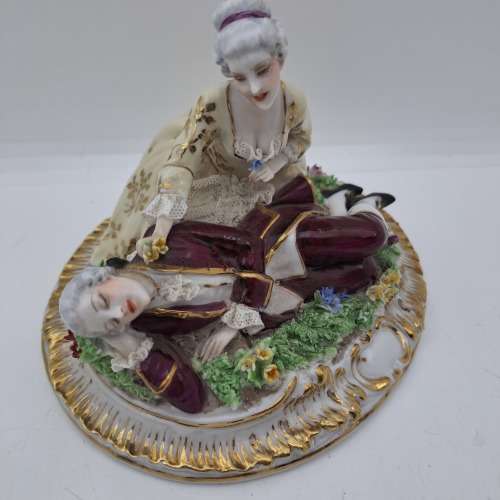 Vintage Fabris Italian Porcelain Figurine 100x130x118mm