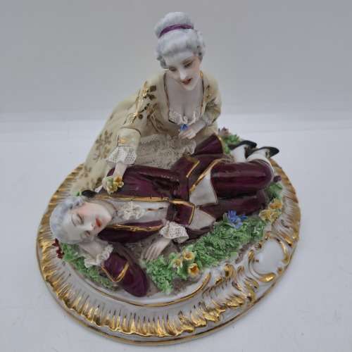 Vintage Fabris Italian Porcelain Figurine 100x130x118mm