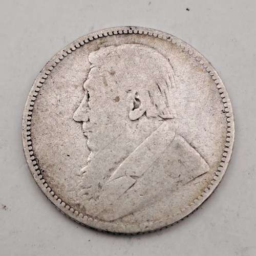 1892 ZAR- Silver .925- 1 Shilling Zuid Afrikaansche Republiek