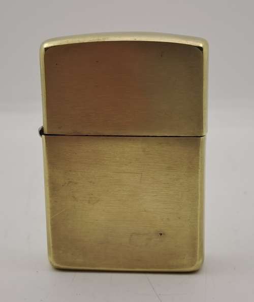 Vintage Brass Zippo Lighter Made in The USA -Need service and Refurbishing