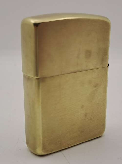 Vintage Brass Zippo Lighter Made in The USA -Need service and Refurbishing