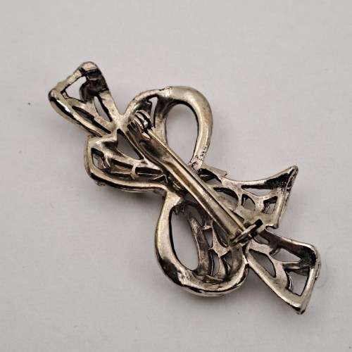 Vintage Metal Brooch 50x22mm
