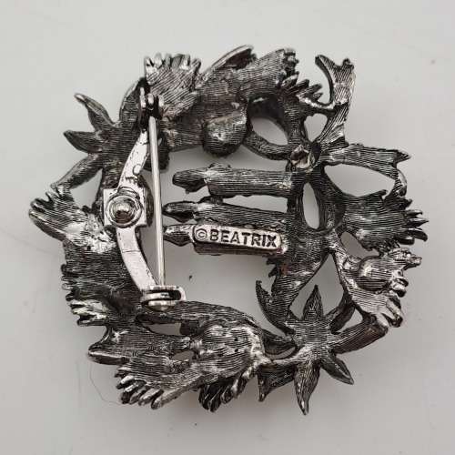 Vintage Beatrix Brooch  - Pre-owned 50x50mm