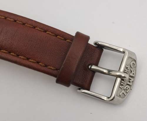 Vintage CAMEL Throphy Quarts 10ATM Tachymeter Swiss Made Watch -working-Original strap