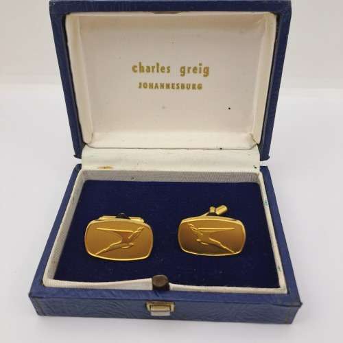 Vintage SAA (South African Airways) Cufflinks -Boxed