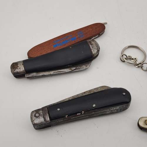 7 Old Pocket Knifes ,, see Condition