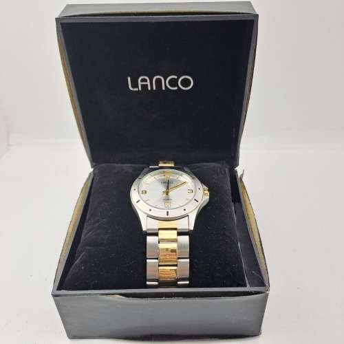 Pre-Owned Lanco 146-8445 AB Quartz Mens Watch - Working