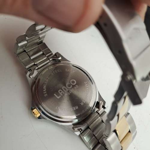 Pre-Owned Lanco 146-8445 AB Quartz Mens Watch - Working