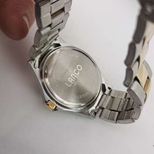 Pre-Owned Lanco 146-8445 AB Quartz Mens Watch - Working