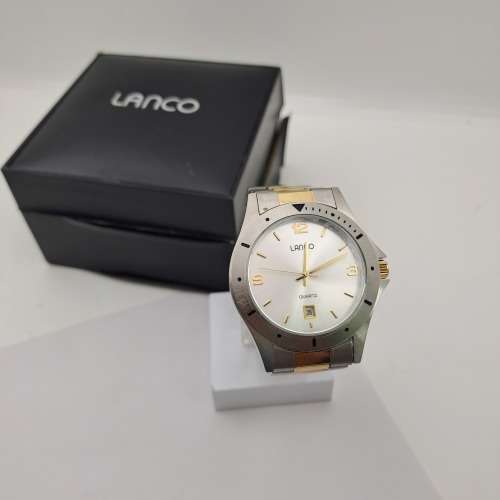 Pre-Owned Lanco 146-8445 AB Quartz Mens Watch - Working