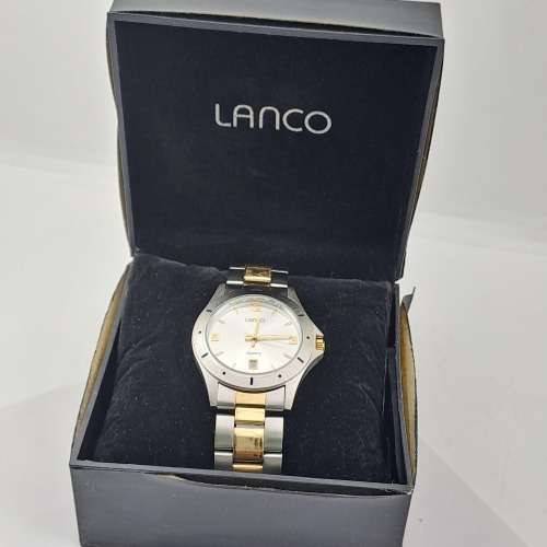 Pre-Owned Lanco 146-8445 AB Quartz Mens Watch - Working