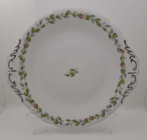 Vintage Fine Bone China Paragon Cake Plate-By Appointment to Her Majesty The Queen