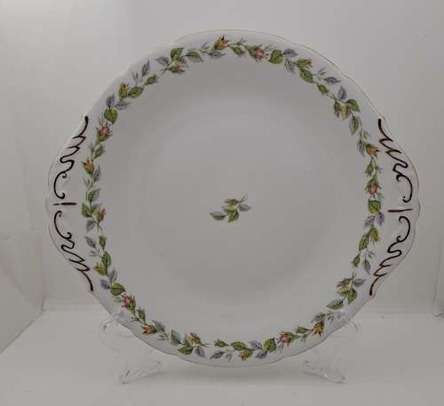 Vintage Fine Bone China Paragon Cake Plate-By Appointment to Her Majesty The Queen