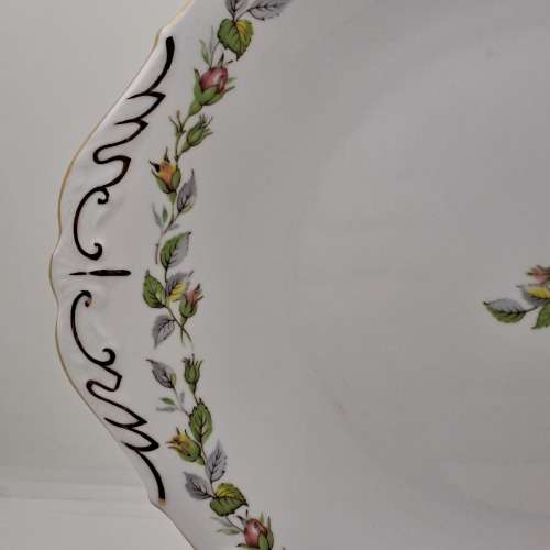 Vintage Fine Bone China Paragon Cake Plate-By Appointment to Her Majesty The Queen