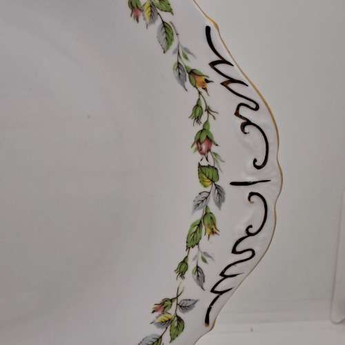 Vintage Fine Bone China Paragon Cake Plate-By Appointment to Her Majesty The Queen