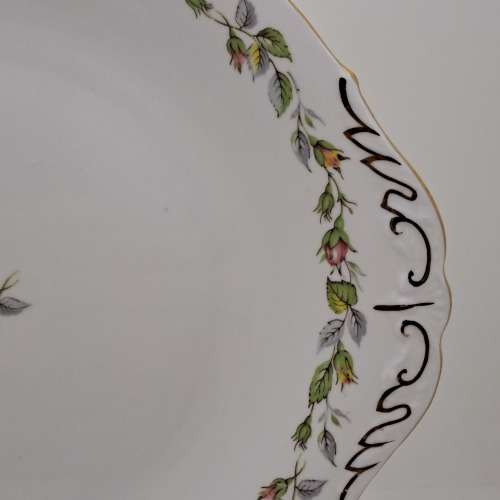 Vintage Fine Bone China Paragon Cake Plate-By Appointment to Her Majesty The Queen