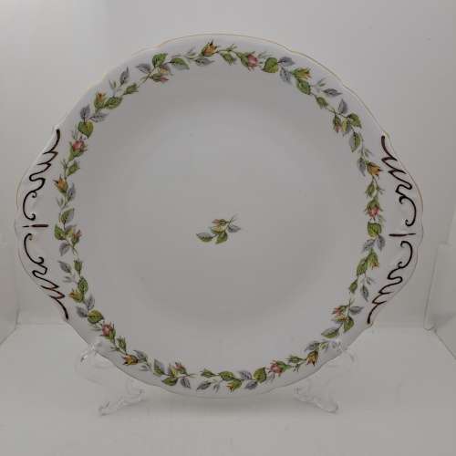 Vintage Fine Bone China Paragon Cake Plate-By Appointment to Her Majesty The Queen