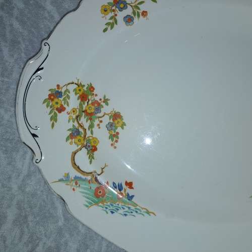 Large Vintage Grindley Meat Platter-Tunstall England 420x325mm