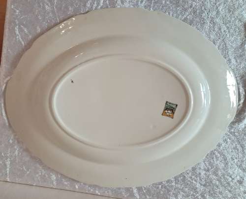 Large Vintage Grindley Meat Platter-Tunstall England 420x325mm