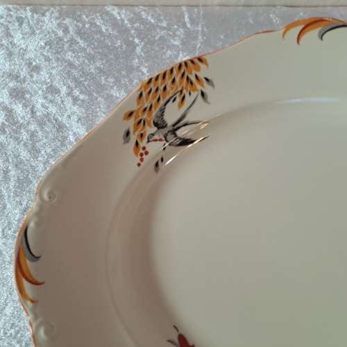 Large Vintage Burleigh Ware Meat Platter- England 428x343mm