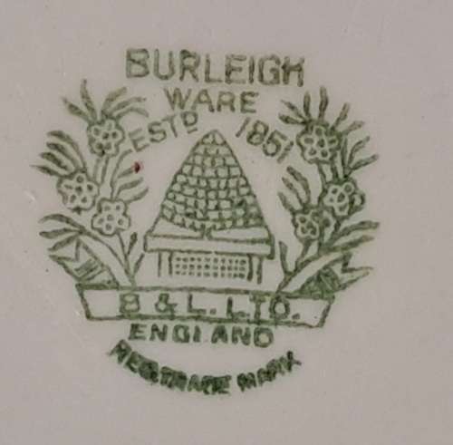 Large Vintage Burleigh Ware Meat Platter- England 428x343mm