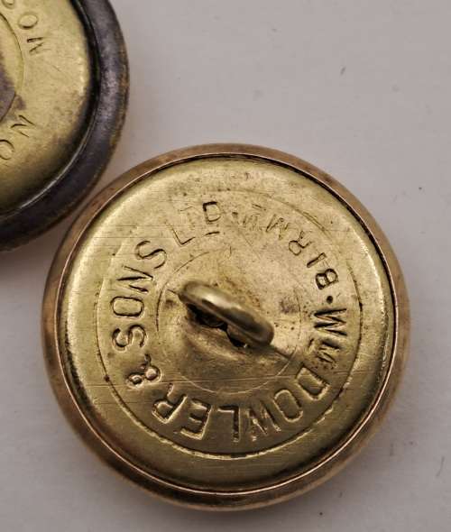 11 WW2 SAA South African Airforce Buttons (Different British Makers) 23mm