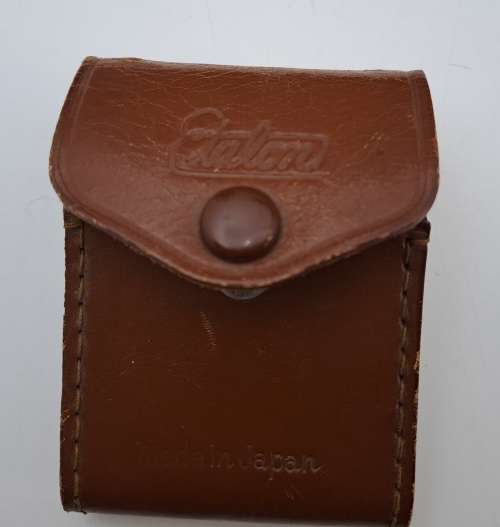 Vintage Etalon Expotel 64 Light meter Booster in Leather Case