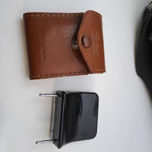 Vintage Etalon Expotel 64 Light meter Booster in Leather Case