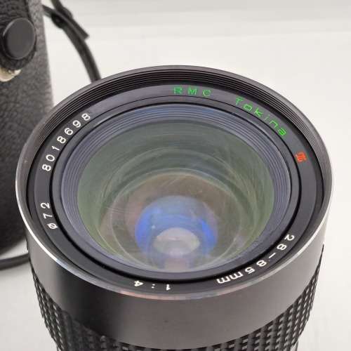 RMC Tokina 28-85mm F1:4 lens with caps in Case-72mm Diameter