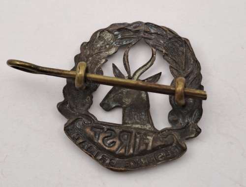 WW2 South Africa First Brigade Collar Badge 31x28mm