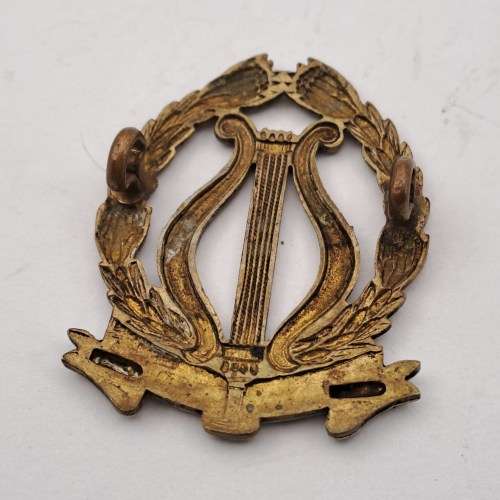 South Africa Permanent Force Band collar badge 38x30mm