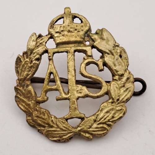 ATS auxiliary territorial services warrant officer badge 36x33mm