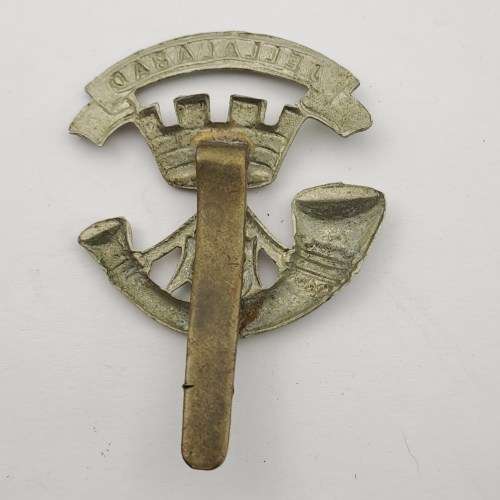 Vintage British  Somerset Light Infantry  Cap badge 40x40mm