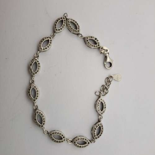 pre-owned Sterling .925 Silver bracelet 205mm