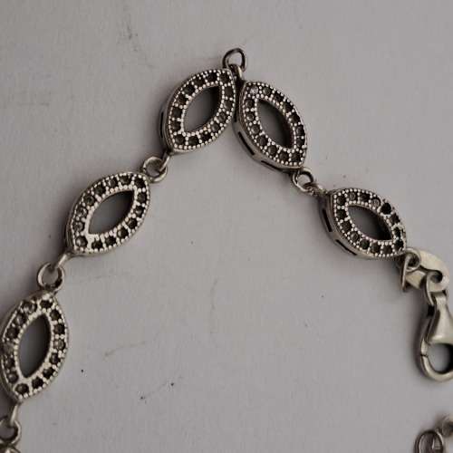 pre-owned Sterling .925 Silver bracelet 205mm