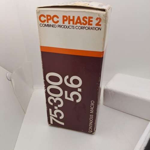 Auto Zoom CPC Phase 2 -75-300mm f5.6 Continuous Mackro Lens  Universal