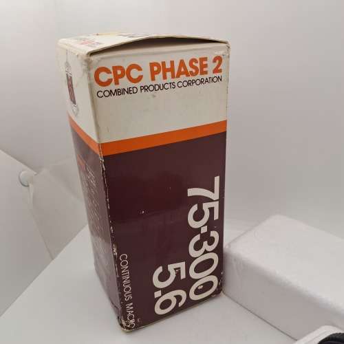 Auto Zoom CPC Phase 2 -75-300mm f5.6 Continuous Mackro Lens  Universal