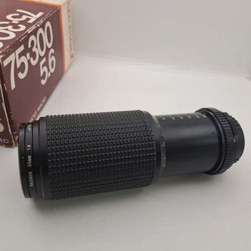 Auto Zoom CPC Phase 2 -75-300mm f5.6 Continuous Mackro Lens  Universal