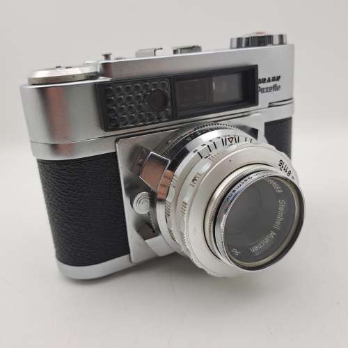 Collectable 1950`s  German Braun Paxette 1:2.8 -4 5.6 f50mm Camera with Leather Case