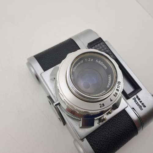 Collectable 1950`s  German Braun Paxette 1:2.8 -4 5.6 f50mm Camera with Leather Case