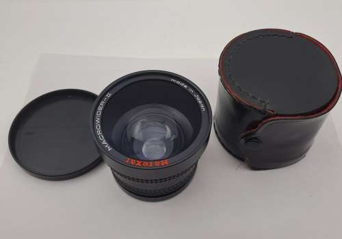 Vintage Japanese Marexar Macrowider-II SER-VII 55mm Lens in Case with Cap