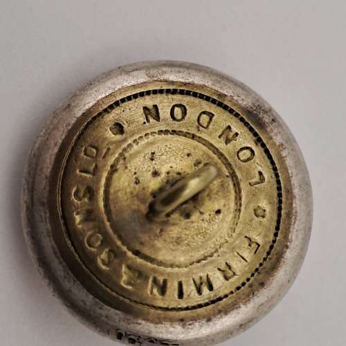 Rare unidentified button made by Firman & Sons London 25mm-town of Blaenavon in Wales