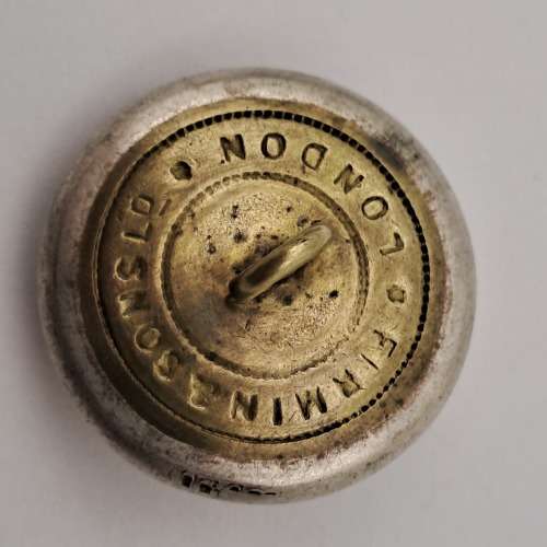 Rare unidentified button made by Firman & Sons London 25mm-town of Blaenavon in Wales