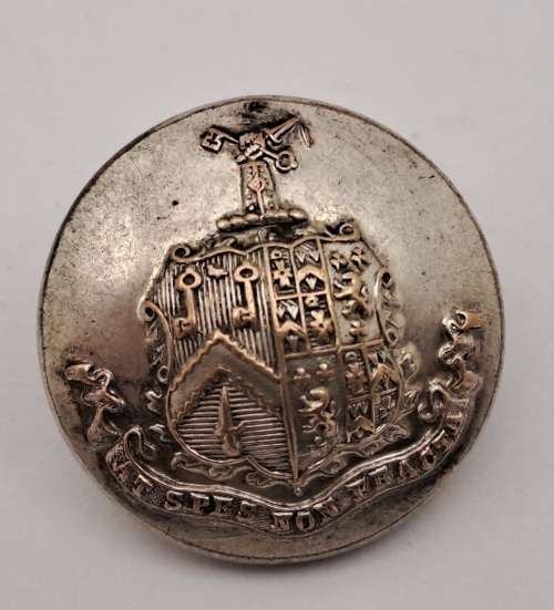 Rare unidentified button made by Firman & Sons London 25mm-town of Blaenavon in Wales