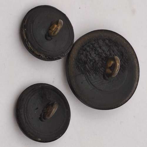 Lot of 3 old Military buttons