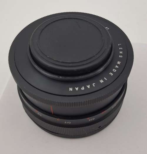 Izumanon Close-up Zoom Attacment Lens- 49mm screw mount -Japan with Case  and Caps