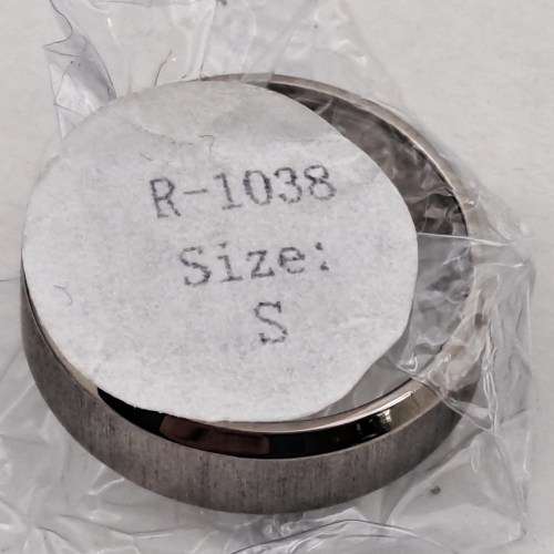 Mens OA Titanium Ring Size S (19,33mm)